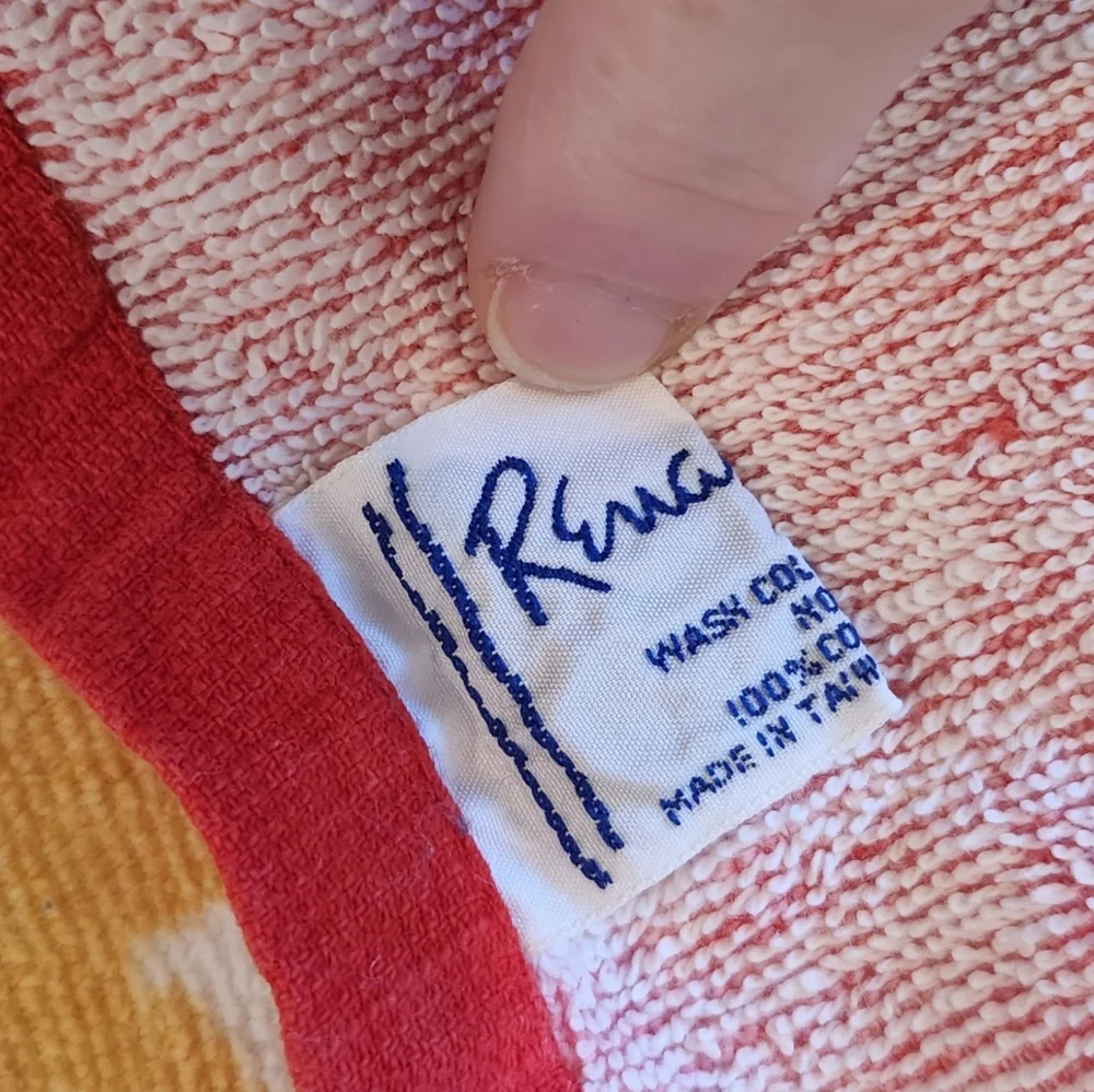 Vintage Gone With the Wind Graphic Beach Bath Towel Turner MGM 1988